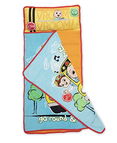 Cocomelon Kids Nap-Mat Set – Includes Pillow And Fleece Blanket – Great For Boys Or Girls Napping During Daycare, Preschool, Or Kindergarten - Fits Toddlers And Young Children #TOP2