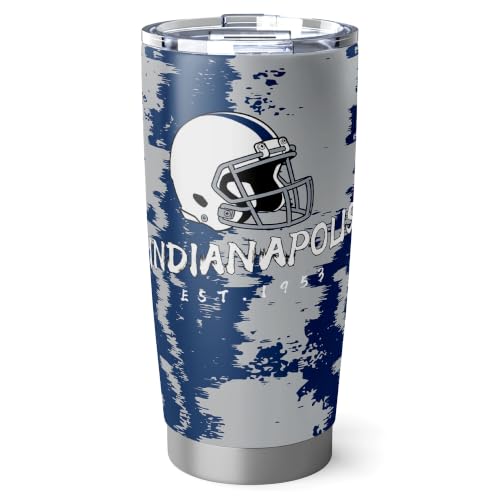 Image of ANTKING Indianapolis Tumbler 20oz Travel Mug Custom Number Name Gifts