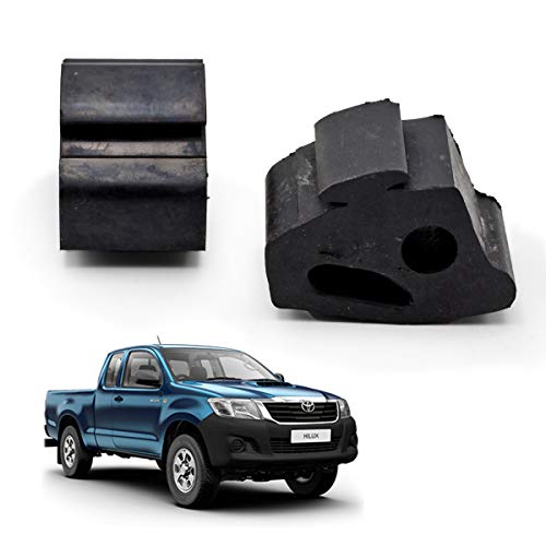 Nonstops Side Hood Bonnet Bumper Rubber Fits Toyota Hilux Vigo Champ Pickup 2005-2014