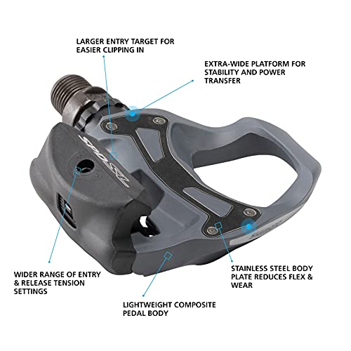SHIMANO PD-R550 SPD-SL Road Pedals; Black2