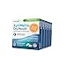 Oracoat XyliMelts for Dry Mouth Night Time or Day - Moisturizing Dry Mouth Adhering Discs, Sugar Free with Xylitol, 40 Count - 6 Pack, Mild Mint Flavor, 8-Hour Relief