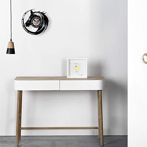 Queen Clocks Vinyl Wall Clock Horses Record Art Birthday Decorations Horse Gifts For Women #TOP1