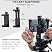 KobraTech UniMount 360 iPhone Tripod Mount Adapter - Fits Any Smartphone - Includes Bluetooth Remote Shutter - Universal Phone Holder for Tripod