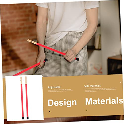Par de baquetas para instrumentos de percusión duraderas miniatura 6
