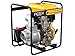 Rotek Motorpumpe mit 4-Takt Dieselmotor WPD4-1200-25-5HEB+, bis zu 65m³/h Förderleistung