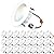 Sunco 24 Pack 4 Inch LED Can Lights Retrofit Recessed Lighting, Selectable 2700K/3000K/3500K/4000K/5000K Dimmable, Baffle Trim, 11W=40W, 660 LM, Replacement Conversion Kit, UL
