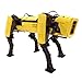 Rambly Robot meccanico intelligente, Robot di assemblaggio Cane robot Boston bionico a quattro zampe, Blocchi di costruzione elettrici RC,Andatura programmabile,836 pezzi,Compatibile con lego