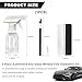 Wevdn 3 PCS Car Window Film Kit, Durable Easy to Apply Glass & Car Windows Tint Kit, Practical Window Film Installation Tools Kit Includes Felt Scraper Carving Knife 100ML Spray Bottle