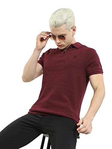 Image of Jack & Jones Men Cotton Solid Regular Fit T-Shirt
