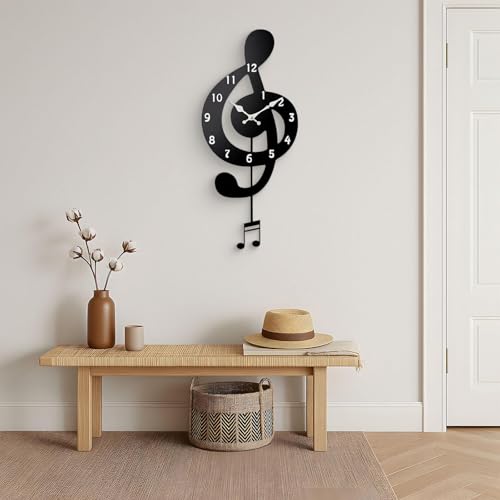 Horloge murale musicale à pendule L pour salle à manger - 3
