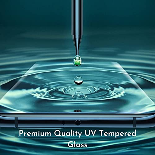 Image of UV Tempered Glass Screen Protecter for Oppo Reno 6 Pro 5G | Full Covrage | 9H Hardness|Bubble Free | with Installation Kit-Clear