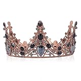 Diseño De Moda: El sombrero es de uradero y bien hecho. El diseño retro con hermosos colores y brillo Diamante de imitación negro te hará llamativo en la boda.