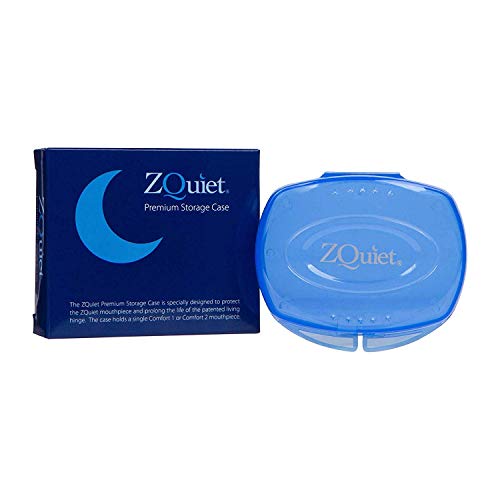 ZQUIET Premium Storage Case for ZQuiet Anti-Snoring Mouthpiece Comfort Size #2 (Anti-Snoring Device NOT Included) â€“ Durable, Protective, Hygienic, Ventilated, for Everyday Storage and Travel