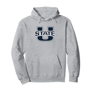 Utah State Aggies Icon Logo Officially Licensed Pullover Hoodie