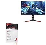 BoxWave Screen Protector Compatible With Acer Predator XB1 (XB271HU) - ClearTouch Anti-Glare ToughShield 9H (2-Pack), Anti-Glare 9H Tough Flexible Film Screen Protector
