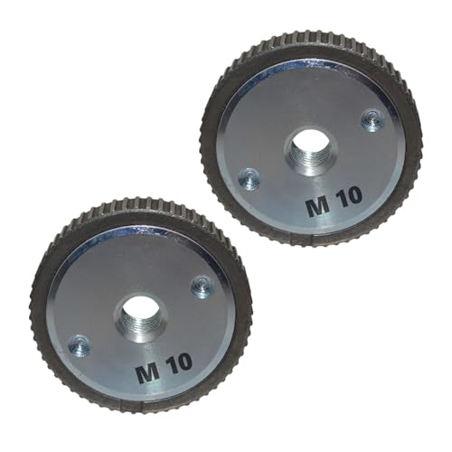 Tuerca de brida rápida que soluciona los atascos de disco en amoladoras de 45 mm a 50 mm 2