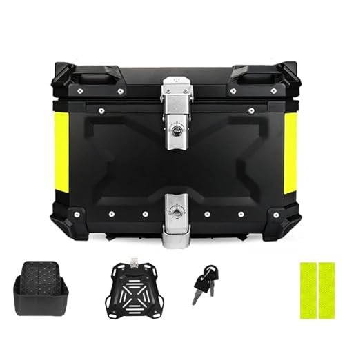 Coffre de casque moto 100L 85L 65L 55L alu CNC pour MT 800 boîte outils arrière