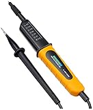 detector de voltaje sin contacto con termometro Volumen de suministro: dispositivo de medición, instrucciones de uso LEDs: 8