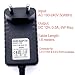 JZK AC-Adapter Netzteil AC 100–240 V auf DC 12 V 0,5 A für 12 V LED-Streifenlampen, Kabelmodem, CCTV-IP-Sicherheitskameras, WLAN-Router, HUB-Schalter