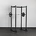 Titan Fitness Flat Foot Power Rack X-3 Series 91-in. H 30-in. D with 4 Weight Plate Holders