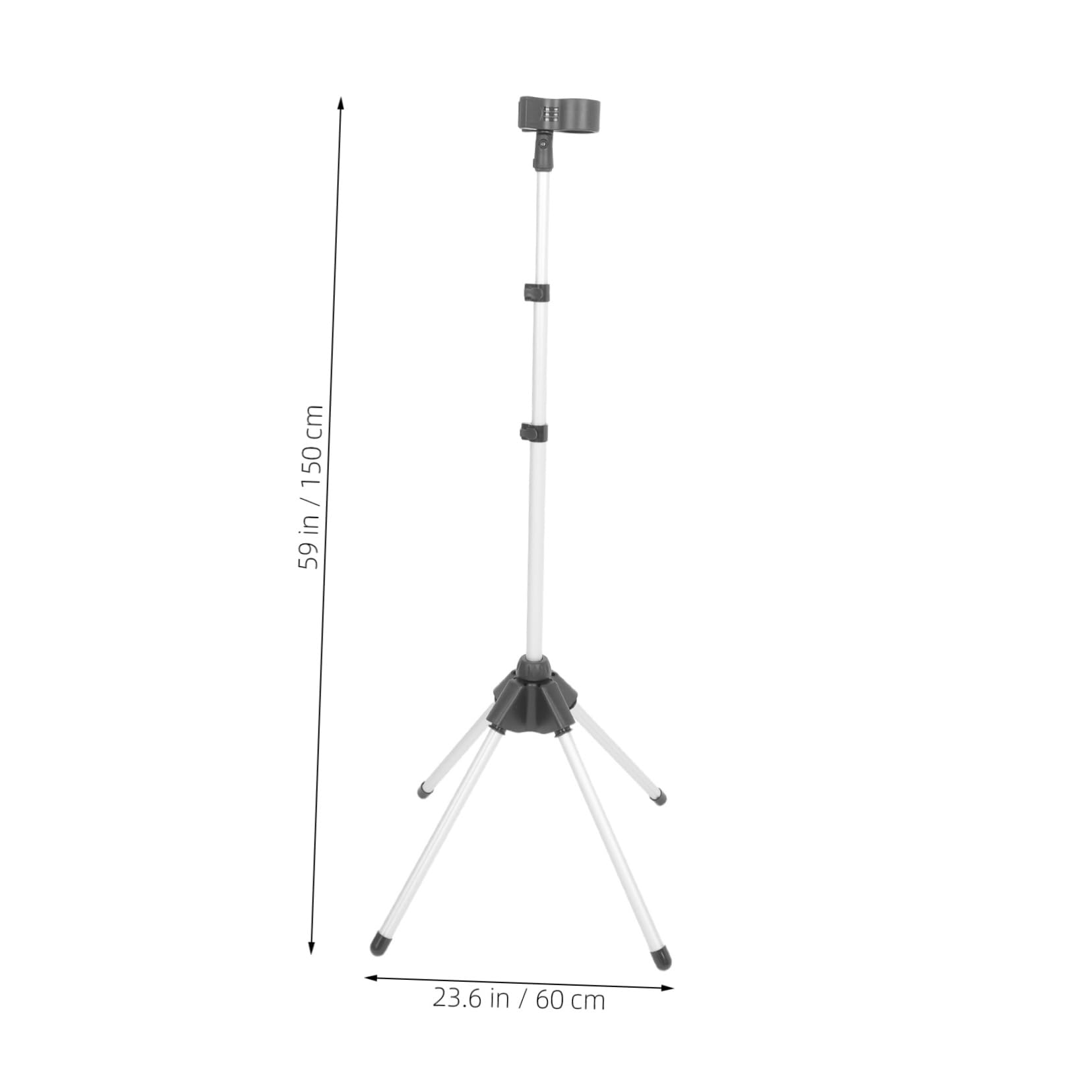 minkissy Versatile Hair Dryer Support Stand Diy Height Foldable Design for Home and Mobile Use