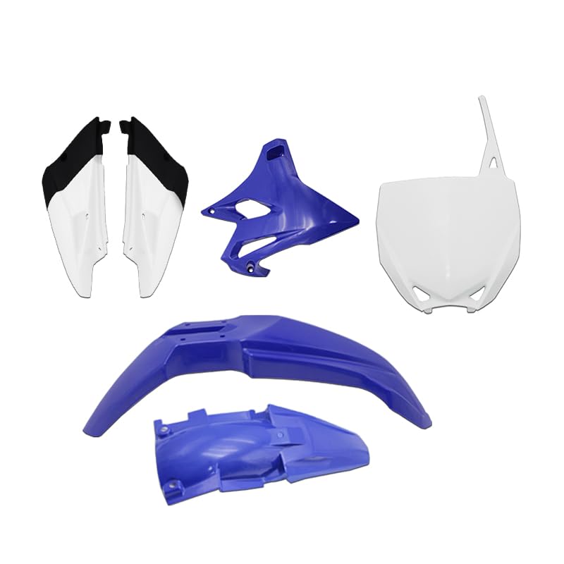 Carénage latéral moto plastique YZ85 idéal pour l'entraînement sur piste cross et enduro