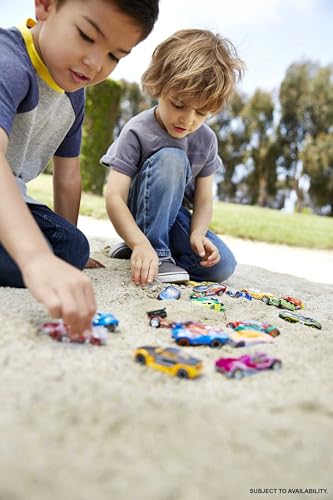 Image of Hot Wheels Toy Cars & Trucks 40-Pack, Set of 20 1:64 Scale Vehicles for Play or Display, Instant Collection (Styles May Vary) (Amazon Exclusive)
