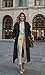 Muchpow Women's Long Trench Coat Double Breasted Lapel Oversized Windproof Overcoat with Belt(Black,X-Large)