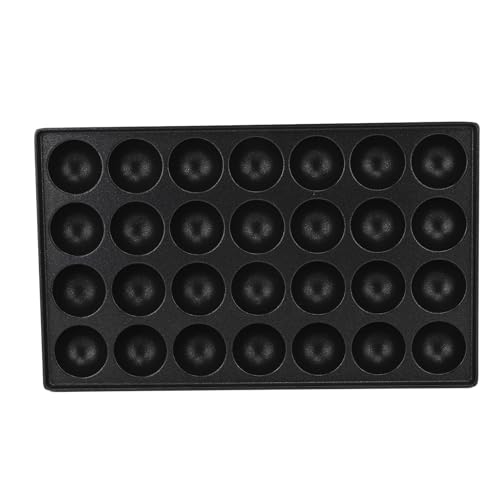 MUNEFE 28 Hole Pancake Ball Pan, Meatballs Baking Tray, Nonstick Meat Ball Pan for Scenarios Such As Special Gatherings and Everyday Cooking