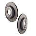 New Set Brakes VIC-3833 Internally Ventilated Brake discs 2 pcs rear left / right compatible with MERCEDES CLS C219 1.8-5.5 03.2002-12.2017 Diameter 300mm