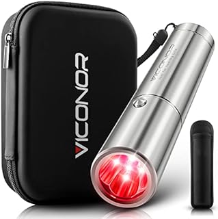 Red Light Therapy for Body Knee Hand Muscle and Joint Pain Relief, Infrared&Red Light Therapy Device Handheld Red Light Healing Therapy Torch with 5 Wavelengths and Pulsed Modes