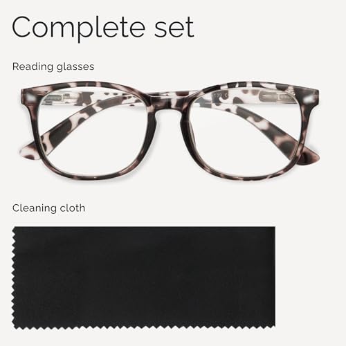 Image of CCVOO Reading Glasses for Women /Men, Eyeglasses, Blue Light Readers for Women /Men, Computer Eye Glasses, Cheaters