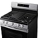 Samsung 6.0 Cu. Ft. Smart Freestanding Gas Range with No Pre-heat Air Fry & Convection, Stainless Steel, NX60A6511SS/AA