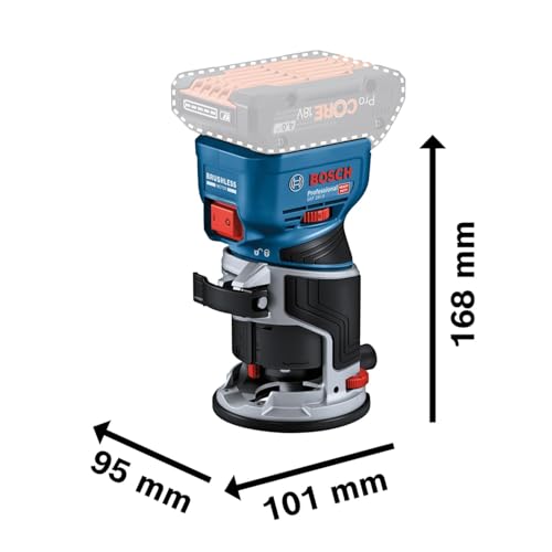 Affleureuse Bosch GKF 18V-8 – 18V, Moteur Sans Charbon, Machine Seule - vue 8