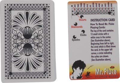 R.S.Magic TricksMarked Magic Playing Cards (Mr.Fluke) Black Card Magic