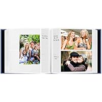 Amazon.com: Fabric Frame Cover Photo Album 200 Pockets Hold 4x6 Photos ...