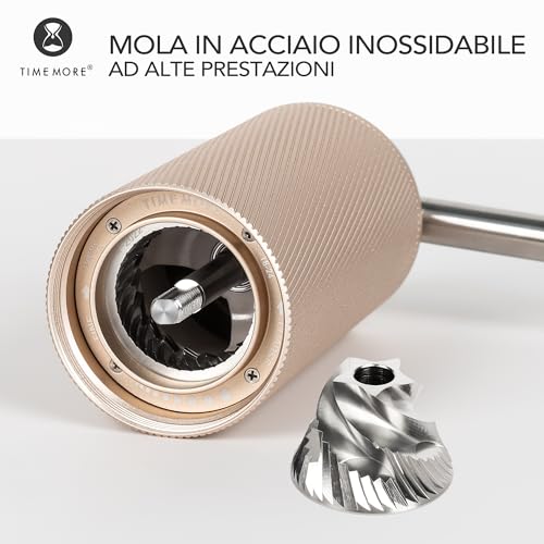 Handkaffeemühle Timemore Chestnut C2 FOLD – Manuelle Edelstahlmühle
