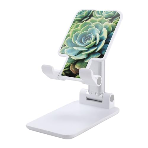 Support de téléphone pour bureau à motif plantes succulentes, le cadeau idéal