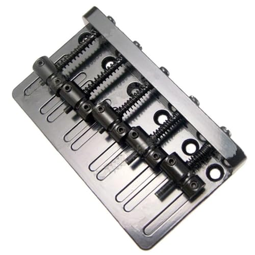 BLACK Vintage Type Top Load 5 Strings Electric Bass Bridge Guitar Accessories Parts Musical Instrument