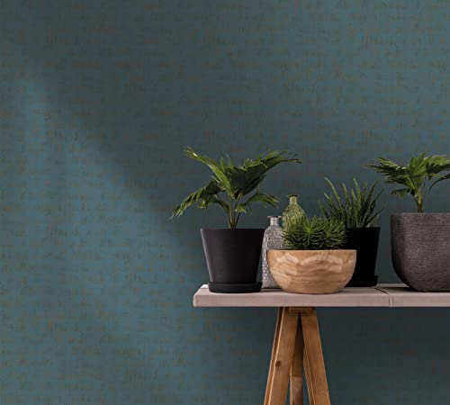 Carta da parati verde, oro, struttura per camera da letto, soggiorno o cucina, Made in Germany marburg