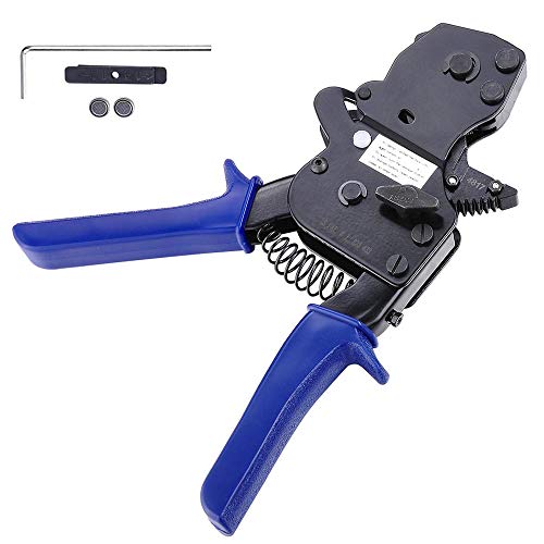 Wechef Pex 3/8 1/2 3/4 1" One Hand Cinch Clamp Tool Stainless Steel Pinch Clamp Ratchet Pinch Crimping Wrench Us F2098 #TOP14