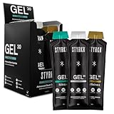 Amazon STYRKR GEL30 Mixed Energy Gels by Styrkr - 30g of Carbs - Pack of 12 (4X GEL30 + 4X GEL30 Nitro + 4X GEL30 Caffeine) Energy Gels for Cycling & Running - for Endurance Athletes - Dual-Carb Formula - 12x Pack #ad