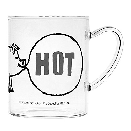 ���݂Ȃ� Tatsumi Natsuko �o�u���K�� �ϔM�K���X �}�O �}�O�J�b�v BUBBLE GUM Heat Resistant Glass Mug (PIG �u�^)