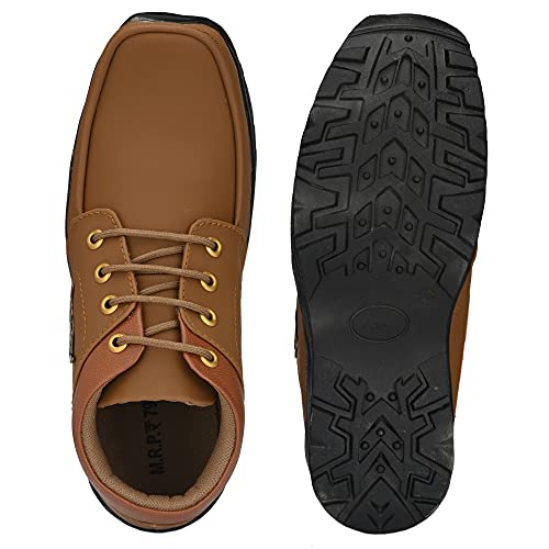 Image of Men's Casual Boots for Men Stylish, Durable & Comfortable Everyday Footwear for Travel, Work, or Outings, Ideal for All-Season Casual Use