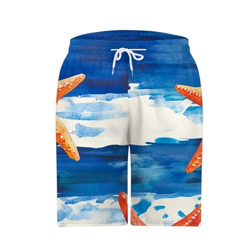 Swim Trunks Mens Summer Hawaiian Beach Shorts Quick Dry Loose Fit Board Shorts Holiday Casual Bathing Suit Pants3