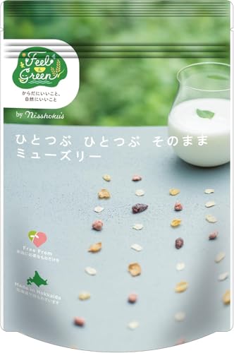 Feel&Green ひとつぶ ひとつぶ そのまま ミューズリー 200g×4