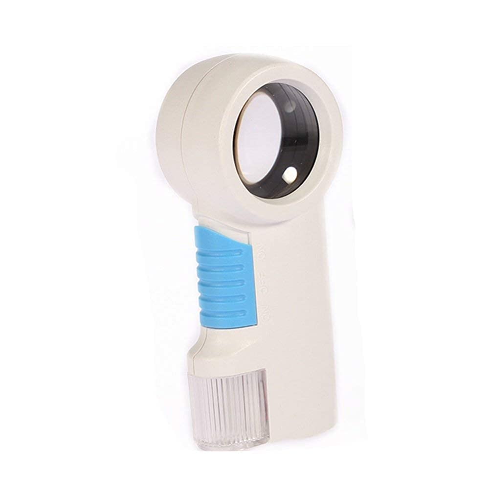 Loupe avec éclairage LED CRODY pour lire sans fatigue oculaire les petits caractères