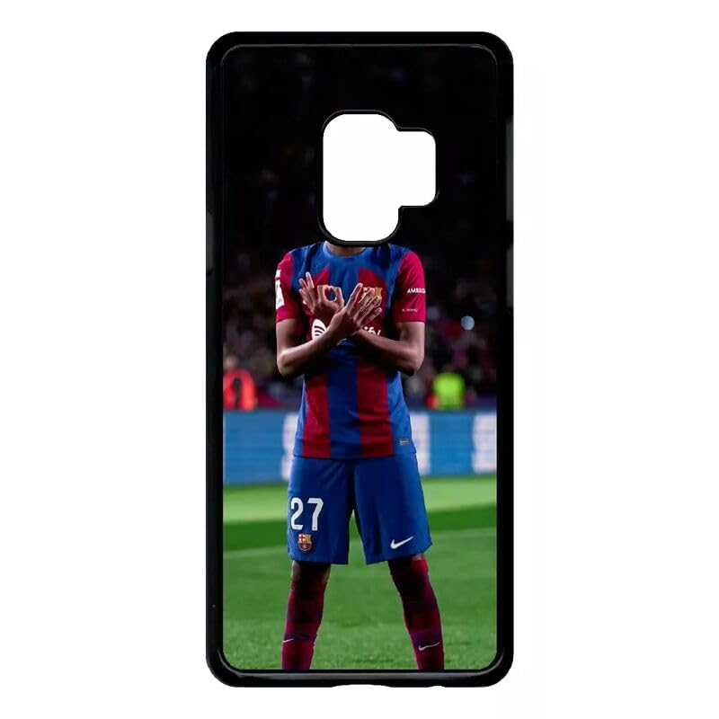 Coque Galaxy S9 Lamine Yamal Barcelone au stade et au quotidien