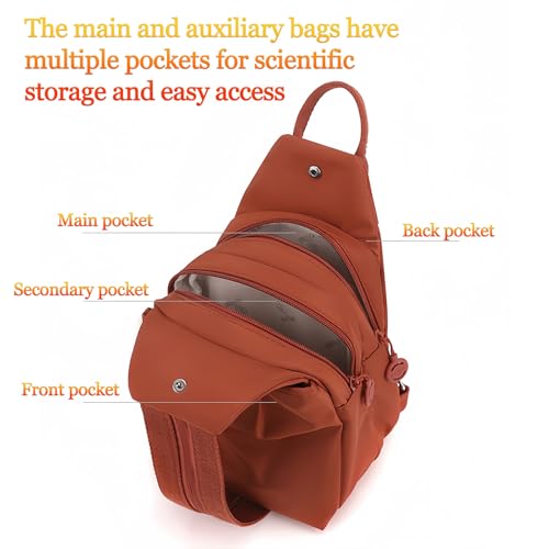 Waterproof 2-Way Commuter Bag, Large Capacity Oxford Backpack, Anti-Theft Commuting Bag, Stylish 3 Ways to Carry Design4