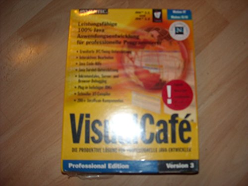 Image of VisualCafe Expert 4.5 Upgrade from Any Java IDE
